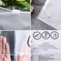 childproof mylar clear clothes packaging zipper bags